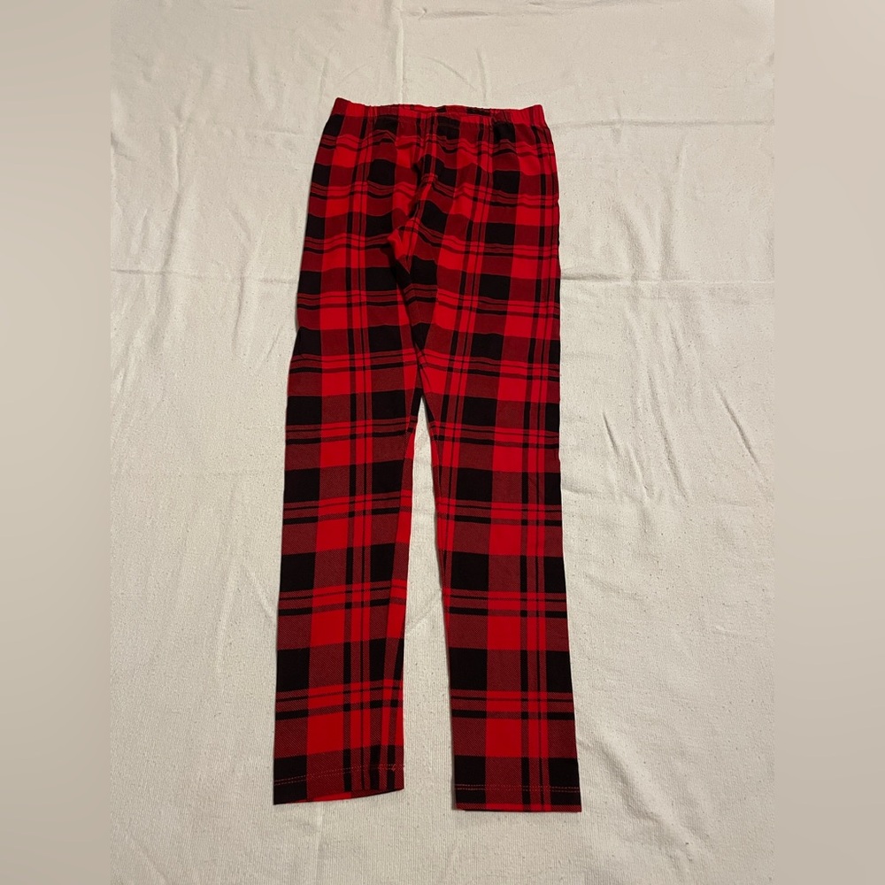 Cat & Jack XL (14) Plaid Leggings
